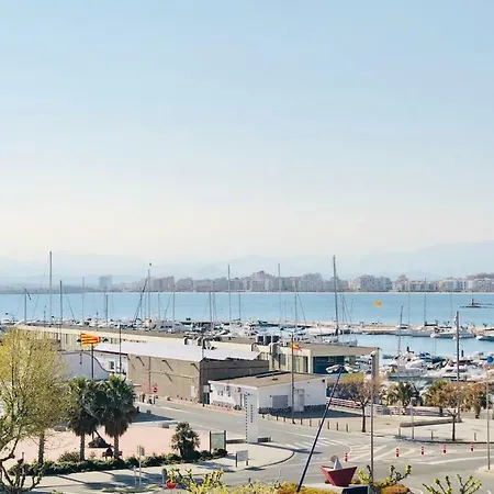 Roc Mar 3 3d - Cerca Del Centro Y De La Playa - Terraza Con Vistas Al Mar Y Al Puerto Appartement Roses